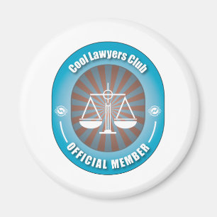 Cool Lawyers Club Magnet