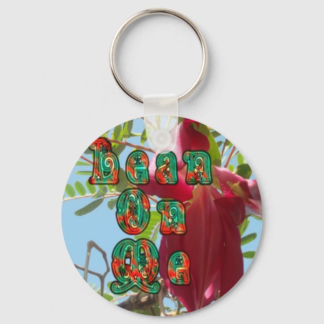 Cool Lean on me lower.jpg Key Ring (Front)
