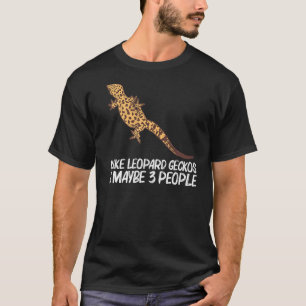 Cool Leopard Gecko For Men Women Tiny Dinosaur Liz T-Shirt