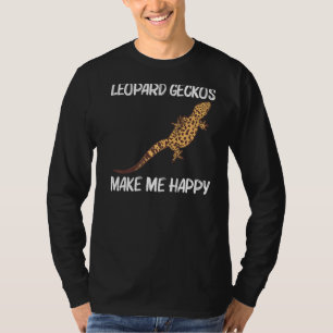 Cool Leopard Gecko For Men Women Tiny Dinosaur Liz T-Shirt