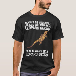 Cool Leopard Gecko For Men Women Tiny Dinosaur Liz T-Shirt