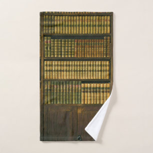 Cool librarian gift hand towel