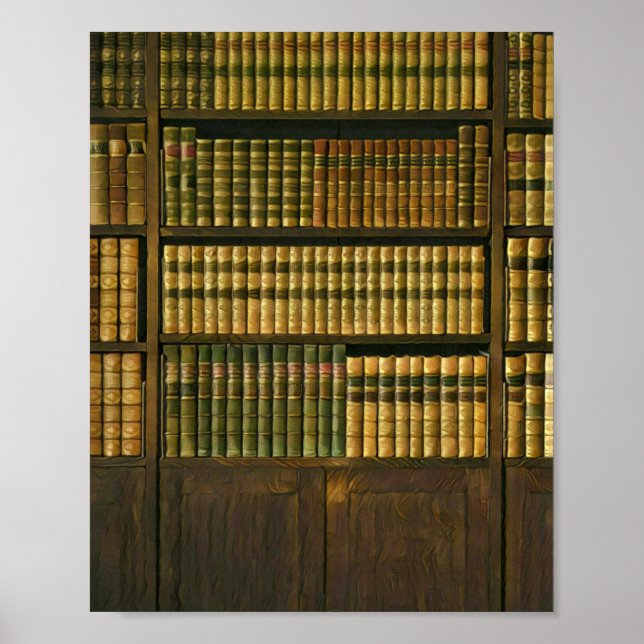 Cool librarian gift poster (Front)