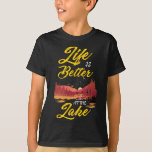 Cool Life Is Better At The Lake Women T-Shirt