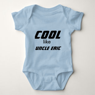 Cool Like my uncle Baby Bodysuit