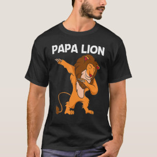 Cool Lion For Men Dad Jungle Safari Animal   T-Shirt