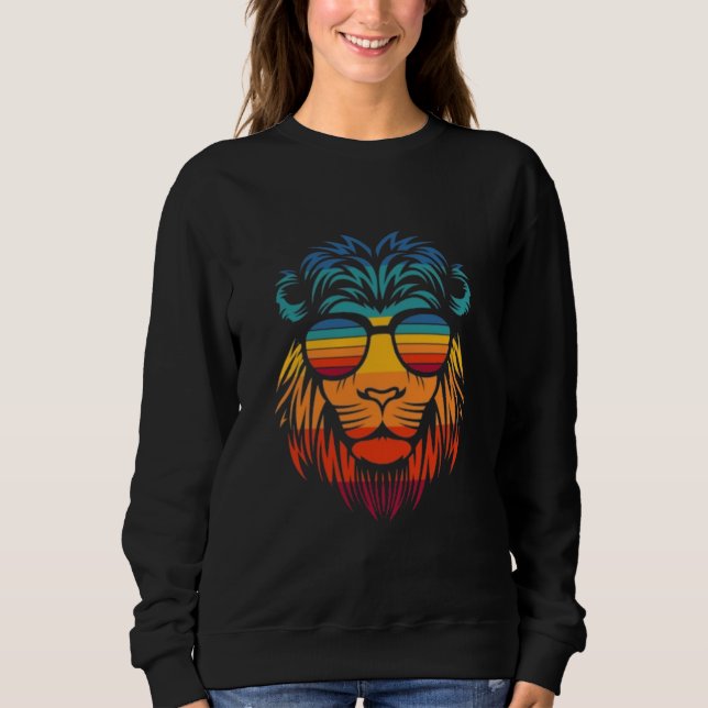 Cool Lion  Sweatshirt (Front)