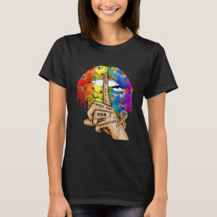 Cool Lips Don't Judge What You Don't Understand Lg T-Shirt