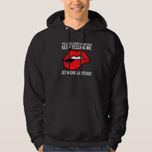 Cool Lipstick For Men Women Cosmetic Makeup Hoodie