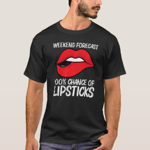 Cool Lipstick For Men Women Cosmetic Makeup T-Shirt
