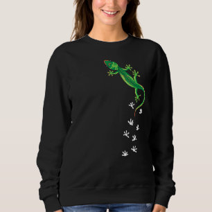 Cool Lizard Art Men Women Herpetology Reptile Liza Sweatshirt