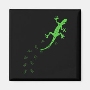 Cool Lizard Design For Men Women Gecko Pet Animal  Magnet