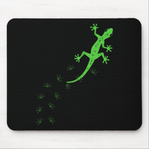 Cool Lizard Design For Men Women Gecko Pet Animal Mouse Pad