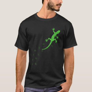 Cool Lizard Design For Men Women Gecko Pet Animal T-Shirt