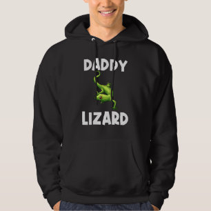 Cool Lizard For Men Father Gecko Green Reptile Ani Hoodie