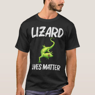 Cool Lizard For Men Women Gecko Green Reptile Anim T-Shirt