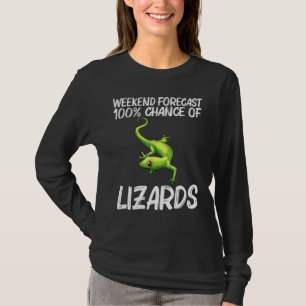Cool Lizard For Men Women Gecko Green Reptile Anim T-Shirt