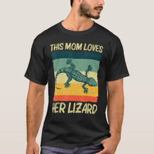 Cool Lizard For Mum Women Reptile Animal Lizard T-Shirt