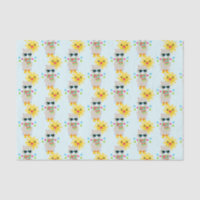 Cool Llama and Smiling Kawaii Sun