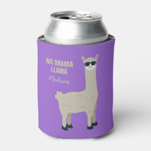 Cool Llama custom name & colour can cooler