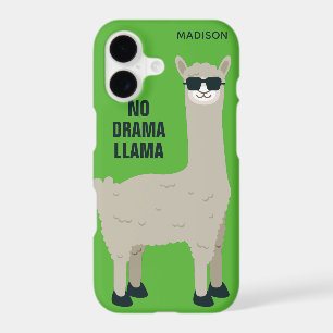 Cool Llama custom name & colour phone cases