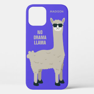 Cool Llama custom name & colour phone cases