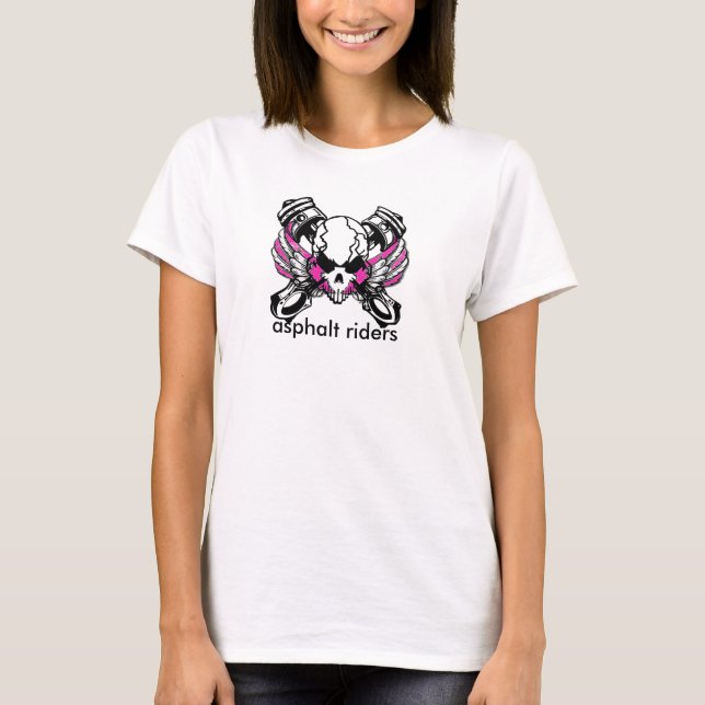 cool looking tee with awesome skull graphic (Front)