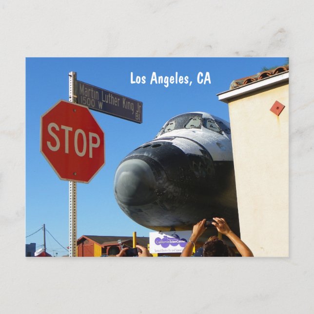 Cool Los Angeles/Endeavour Postcard! Postcard (Front)