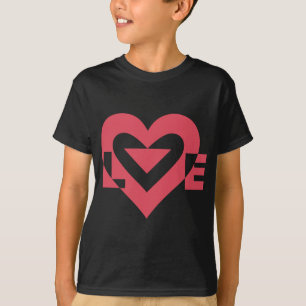 Cool Love Graphic, Cherry Pink T-Shirt
