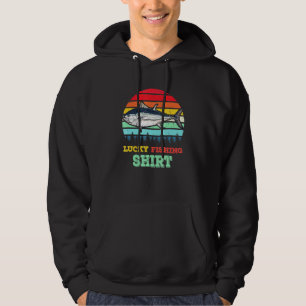 Cool Lucky Fishing Tuna Fish Tuna Fisherman Deep S Hoodie