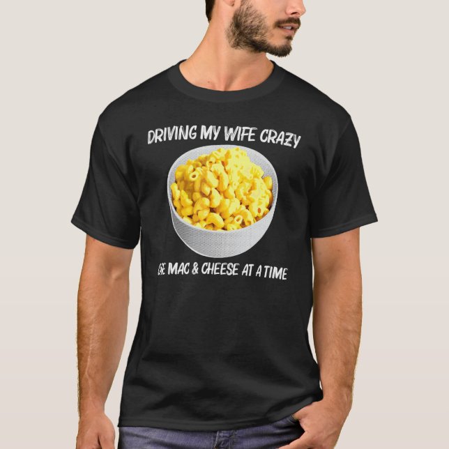 Cool Mac And Cheese For Men Dad Macaroni Food Than T-Shirt (Front)
