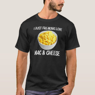 Cool Mac And Cheese For Men Women Macaroni Food Th T-Shirt