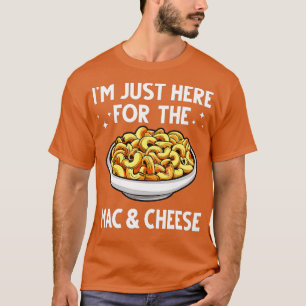 Cool Mac And Cheese For Men Women Maraconi Cheese  T-Shirt