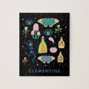 Cool Magic Potion Apothecary Alchemy Personalised Jigsaw Puzzle