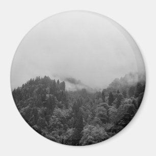 Cool, magical foggy nature magnet