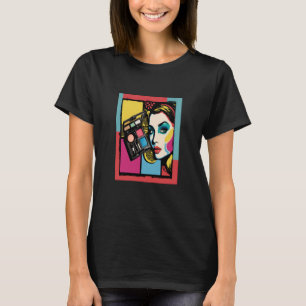Cool Makeup Artist Pop Makeup Kit Mom T-Shirt