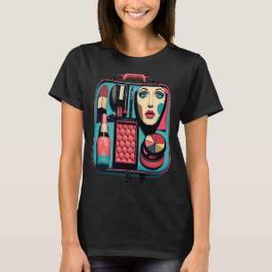 Cool Makeup Artist Pop Makeup Kit Mum  1 T-Shirt