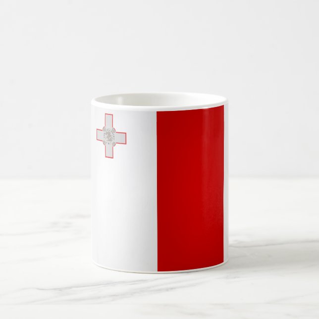 Cool Malta Flag Coffee Mug (Center)