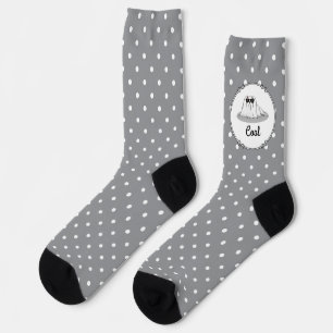 Cool Maltese Dog with Sunglasses Cute Funny Socks