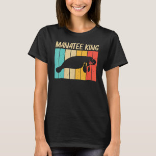 Cool Manatee For Men Dad Sea Cow Save The Manatees T-Shirt