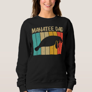 Cool Manatee For Men Women Sea Cow Save The Manate Sweatshirt