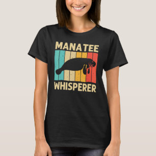 Cool Manatee For Men Women Sea Cow Save The Manate T-Shirt