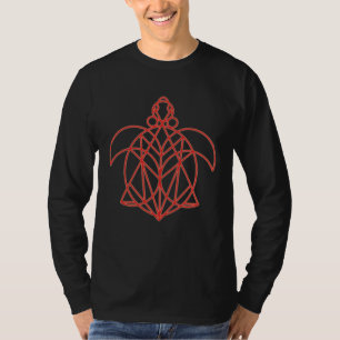 Cool Mandala Sacred Geometry Turtle T-Shirt