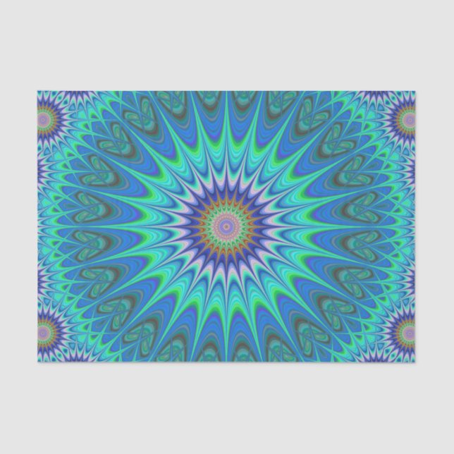 Cool mandala tissue paper (Front)