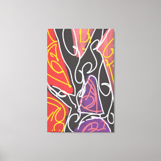 Cool Maori Art by RRW  Canvas Print