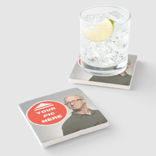 Cool! Marble Coaster - Personalised (Side)