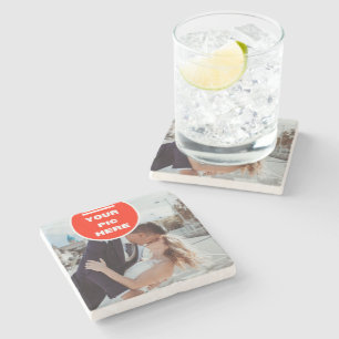 Cool! Marble Coaster - Personalised