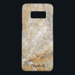 Cool Marble Rock Stone Granite Texture Case-Mate Samsung Galaxy S8 Case<br><div class="desc">Modern  marble stone texture with your name.</div>