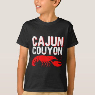 Cool Mardi Gras cajun Couyon Funny Slang Cultural T-Shirt