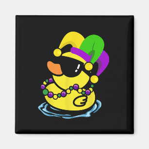 Cool Mardi Gras Duck New Orleans Carnival Party Wo Magnet